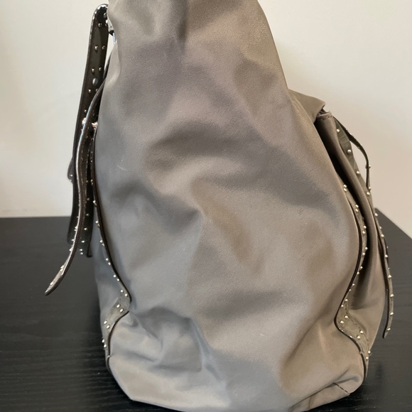 MZ Wallace Harlow Studded Nylon Tote - Neutral Color - Pre-owned - Picture 6 of 14